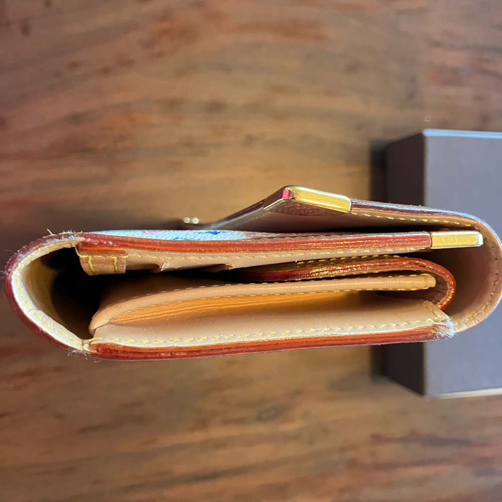 Louis Vuitton Murakami long wallet in good used condition - Picture 4 of 14